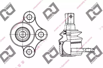 Шарнир DJ PARTS DB1062